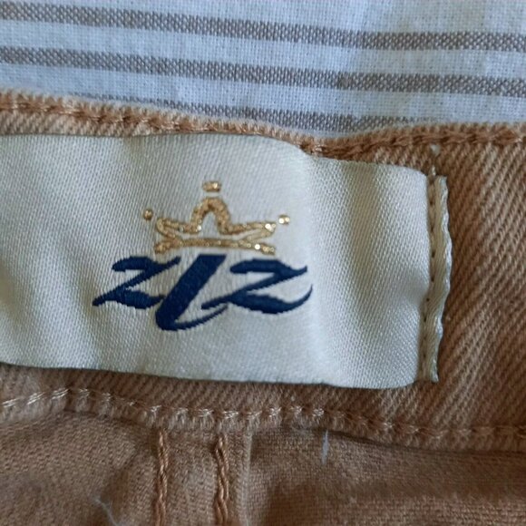 ZLZ Mens Khaki Denim Shorts Size 40 - Picture 3 of 9